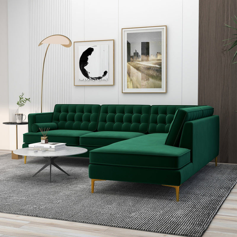 Brooke - Modern Design Sectional Sofa by HouseOfZazla