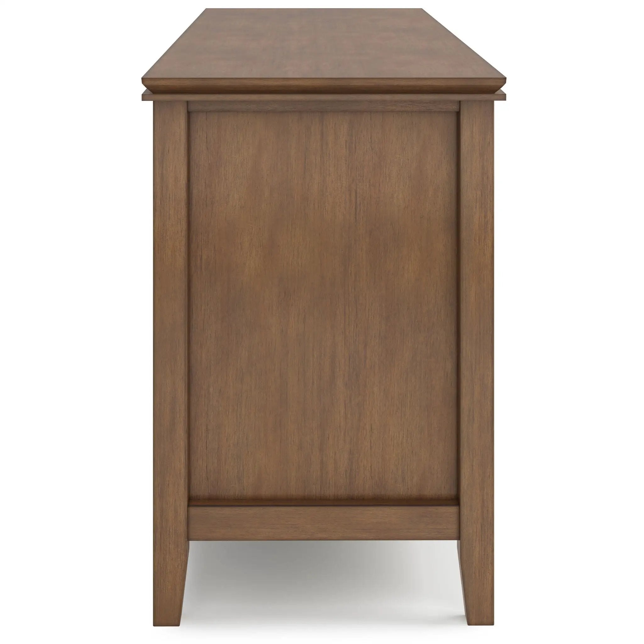 Artisan - TV Media Stand - Rustic Natural Aged Brown by HouseOfZazla