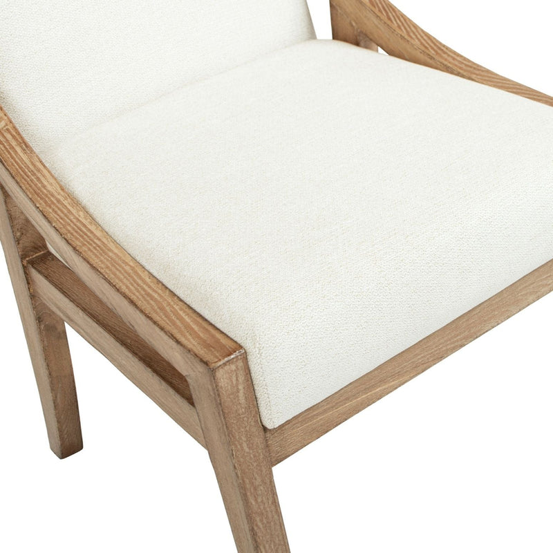 Lennox - High Back Upholstered Dining Chair (Set of 2) - Light Beige by HouseOfZazla