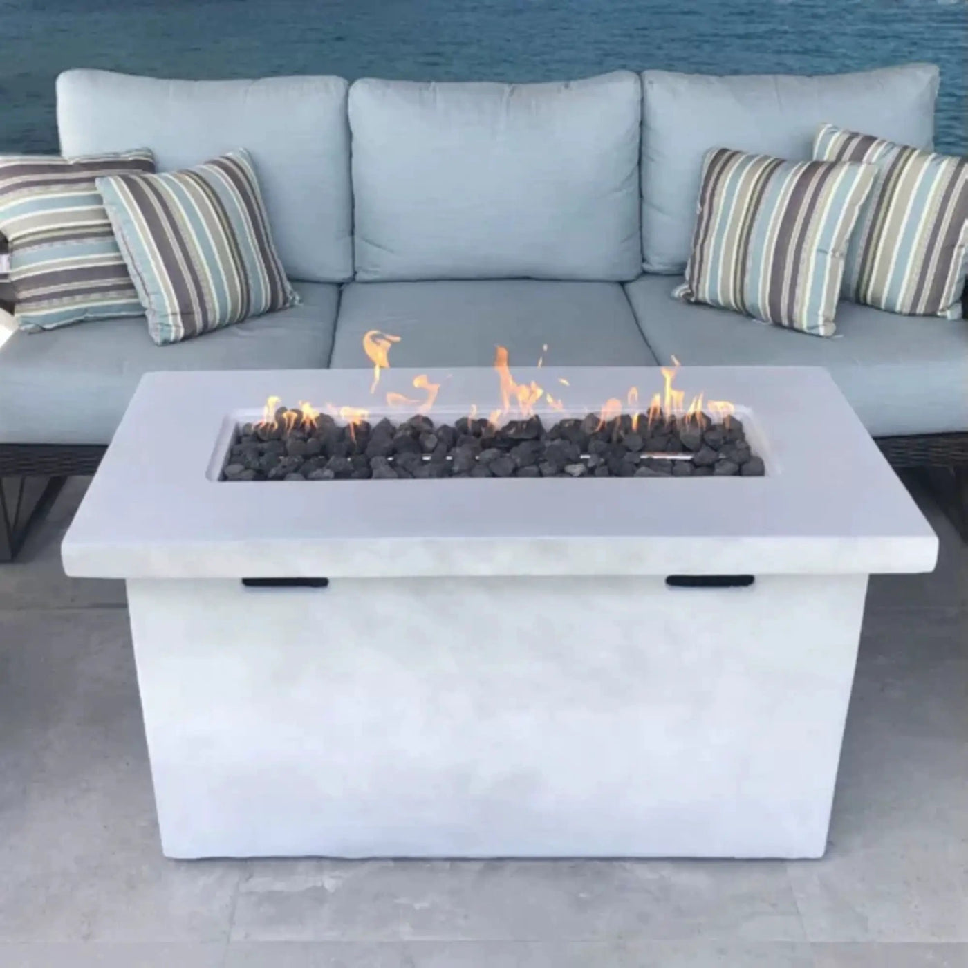 Reinforced - Propane Outdoor Fire Pit Table by HouseOfZazla