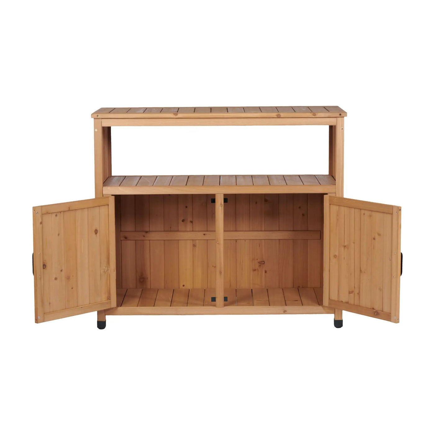 Patio Bar Table Set With Storage by HouseOfZazla