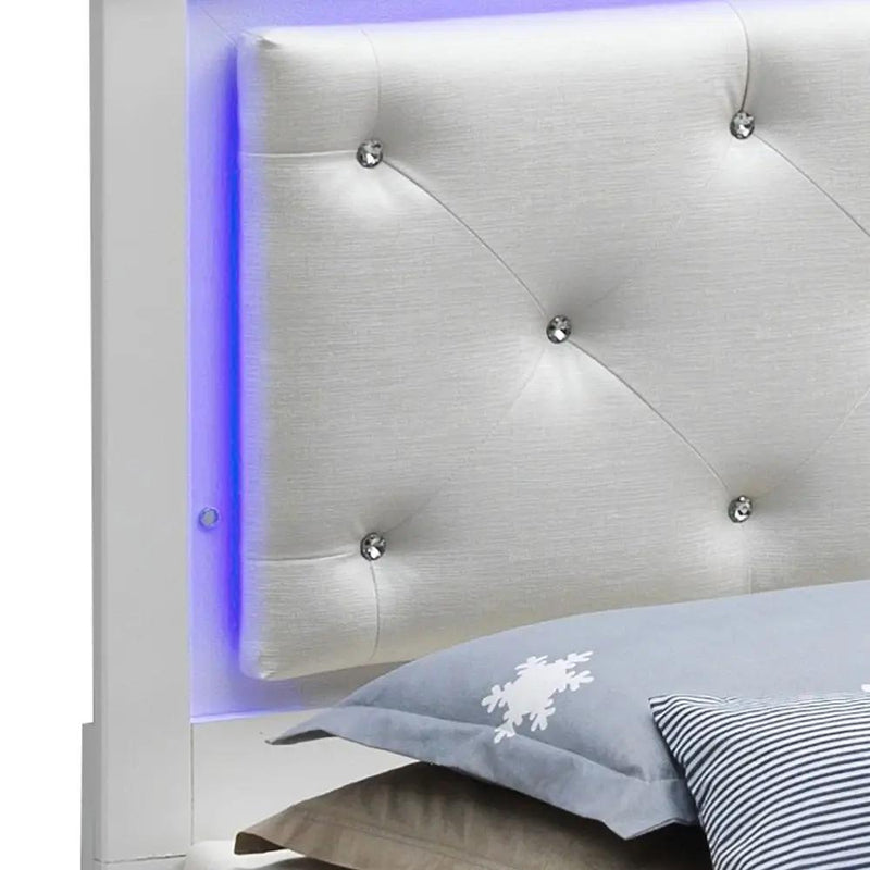 LED Elegant Bed by Unique Piece Furniture