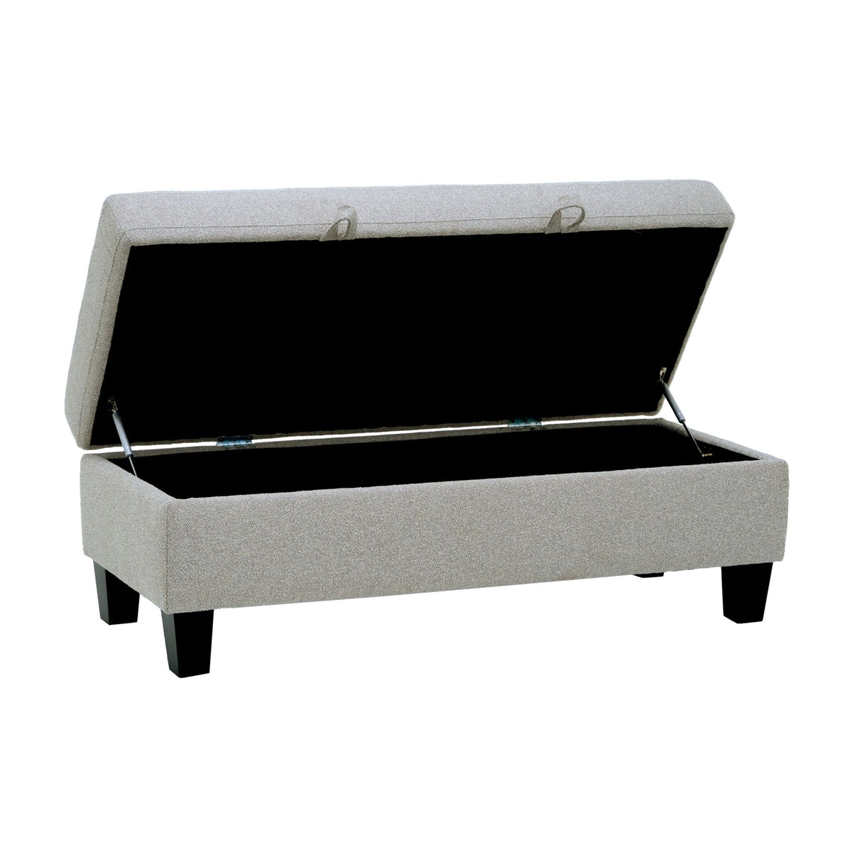 Drason Storage Ottoman with Concealed Storage - Gray or Light Brown, photo 14 of 14