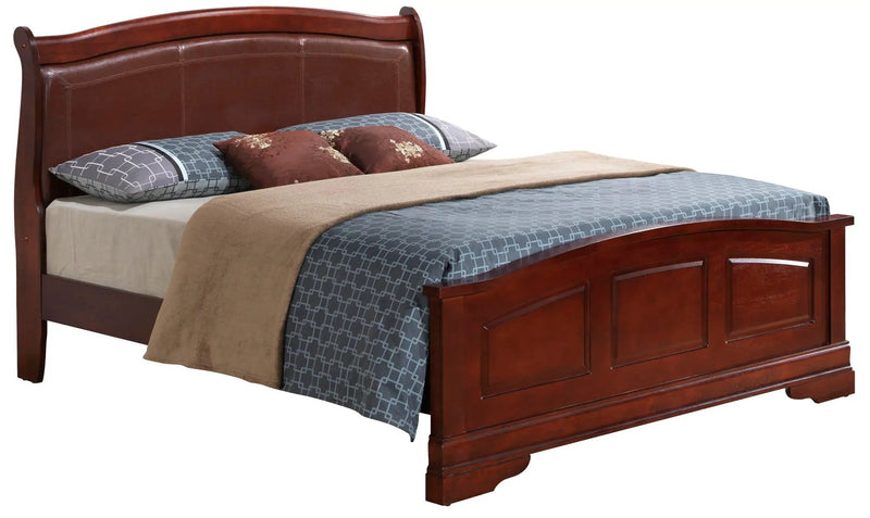 Panel Sleigh Bed Elegantly Crafted by Unique Piece Furniture