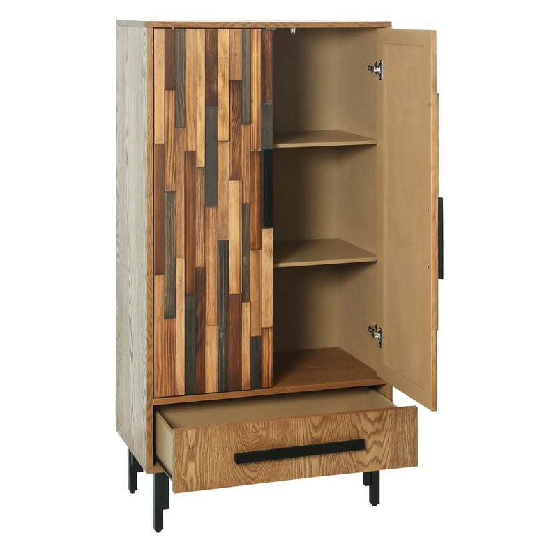 60" Tall Storage Cabinet with Drawer by HouseOfZazla
