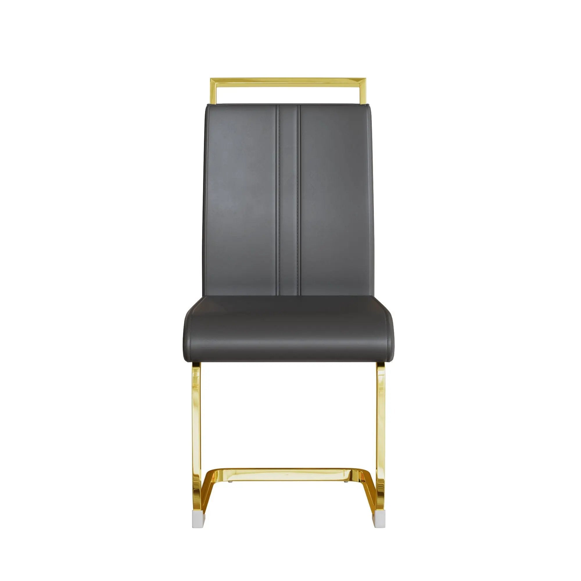 Side Dining Room Chair, Padded Seat High Back