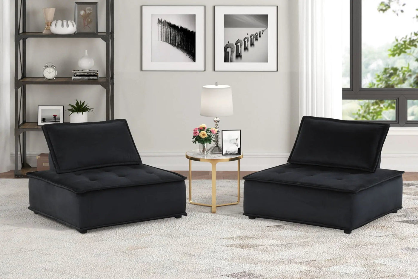 Anna - Armless Lounge Chair by HouseOfZazla