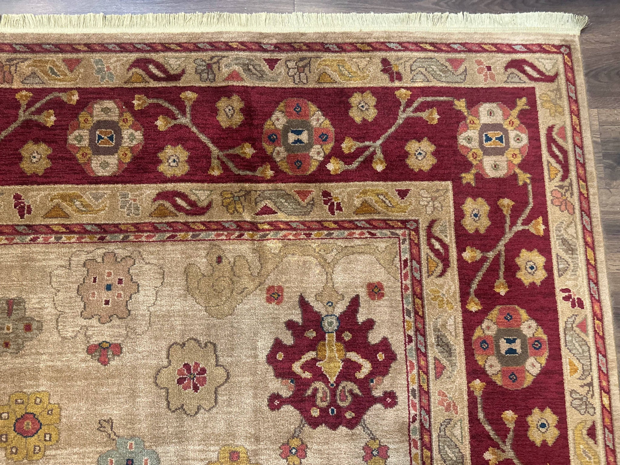 Karastan Rug 10x14, Antique Legends Oushak 2200-203, Vintage, Wool Pile by Jewel Rugs