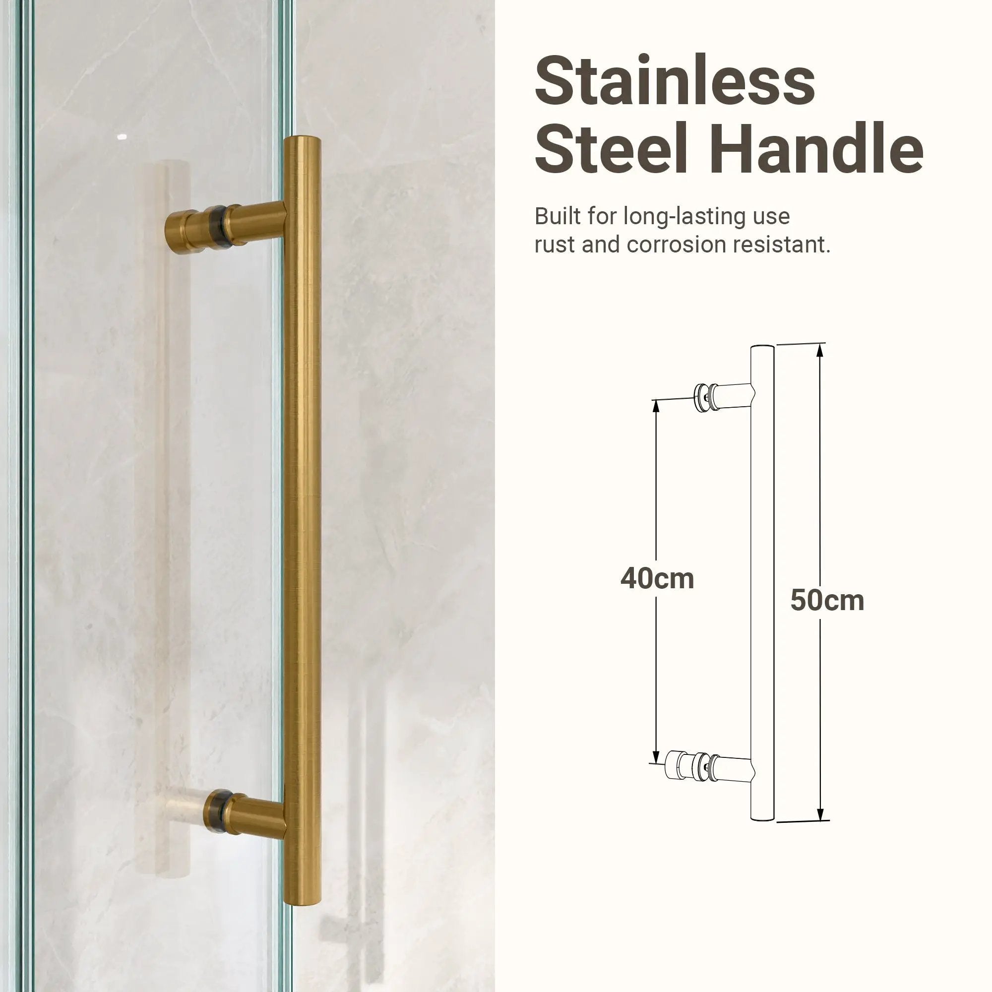 56"-60"W x 72"H Frameless Single Sliding Shower Door by HouseOfZazla