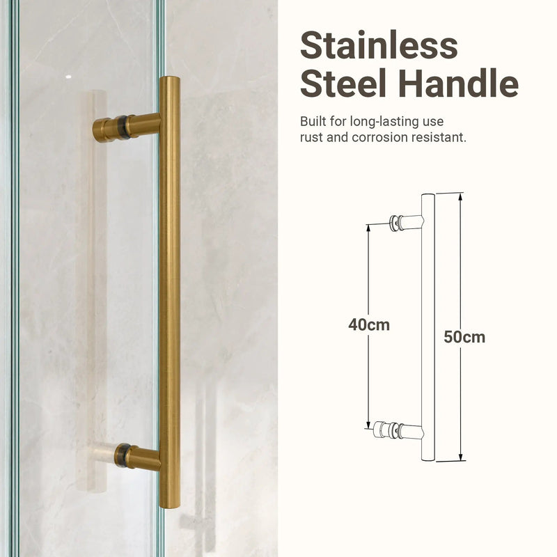 56"-60"W x 72"H Frameless Single Sliding Shower Door by HouseOfZazla
