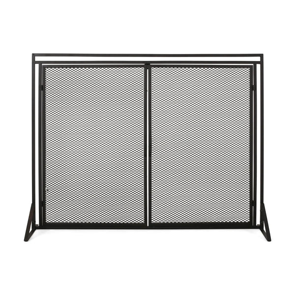 Samantha Iron Fireplace Screen 2 Door Design