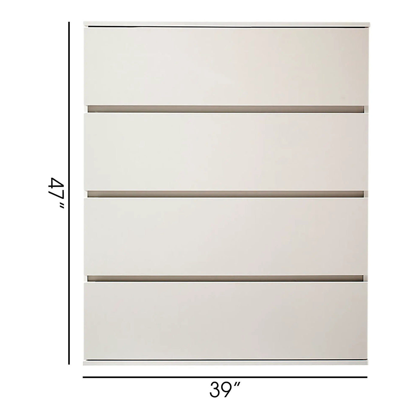 Liv - 4 Drawer Contemporary Wood Chest by HouseOfZazla