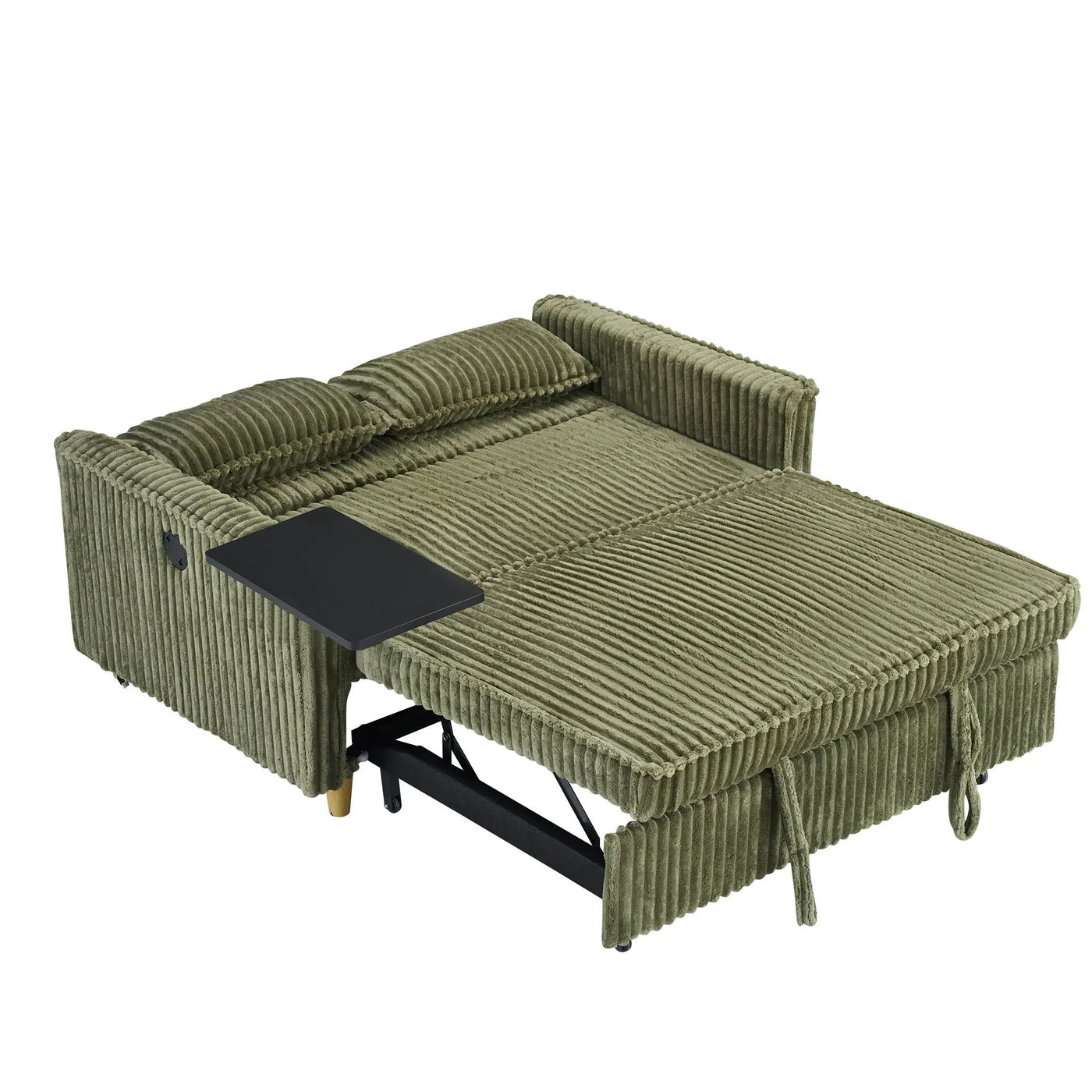 Pull Out Sofa With Movable Tabletop And USB Ports by HouseOfZazla