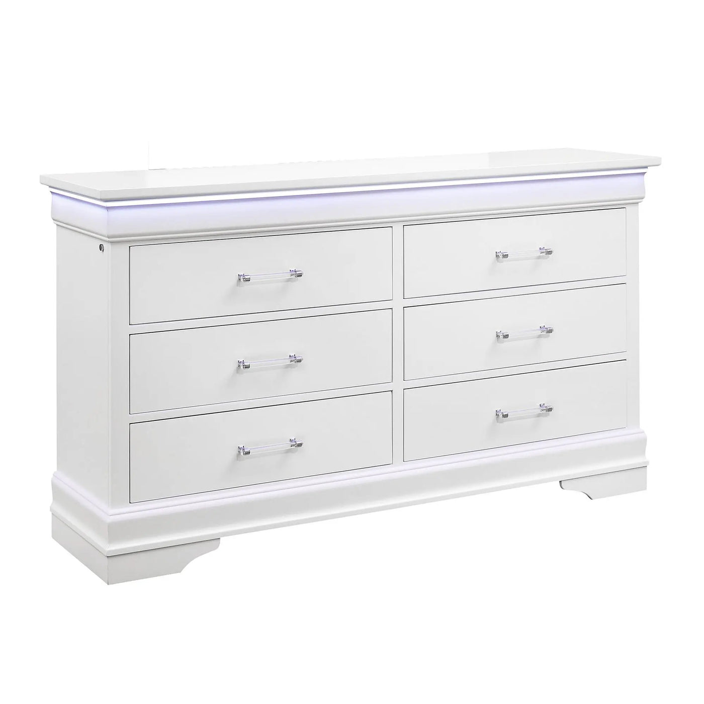 Charlston - 5 Piece Bedroom Set With LED Headboard by Unique Piece Furniture