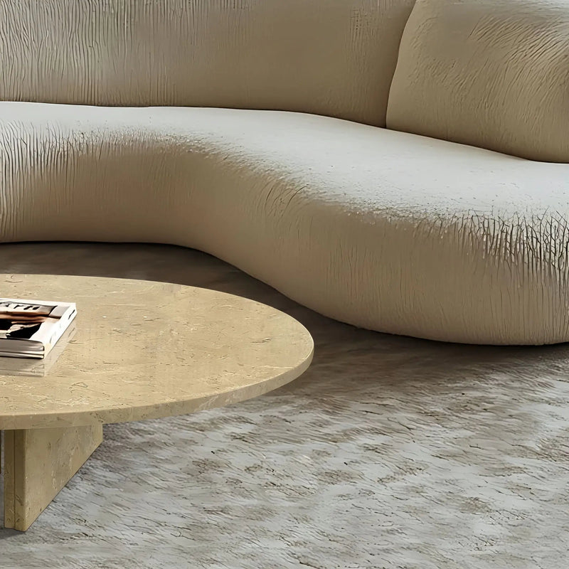 Luxury Coffee Table With Unique Veining, Unique Stone Design by HouseOfZazla