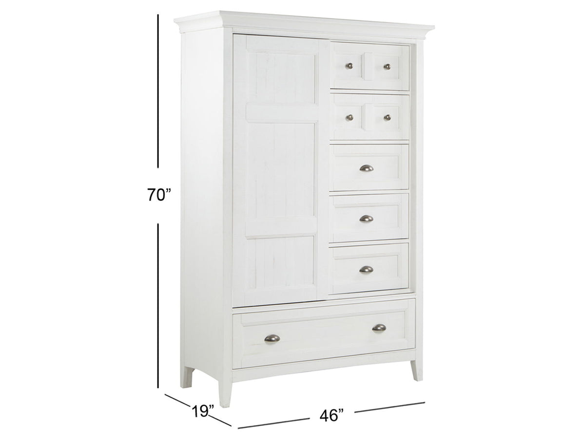 Heron Cove - Door Chest - Chalk White, photo 6 of 7