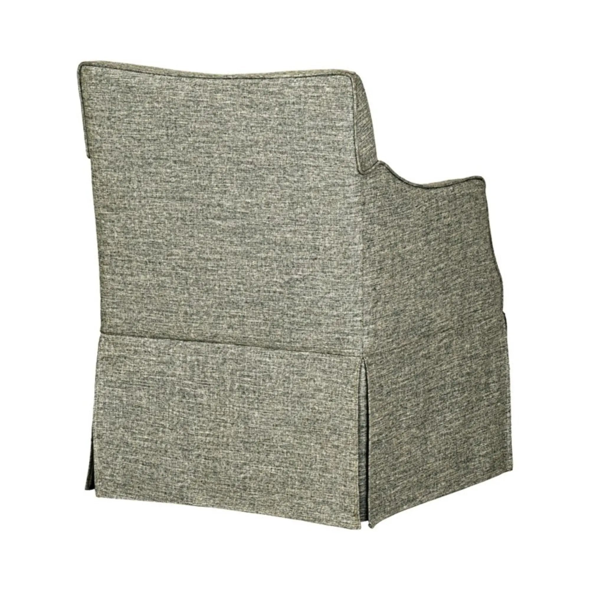London - Upholstered Skirted Dining Arm Chair by Unique Piece Furniture