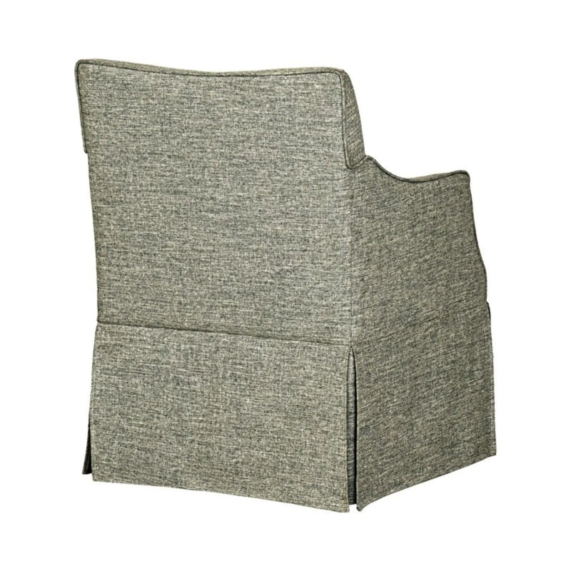 London - Upholstered Skirted Dining Arm Chair by HouseOfZazla