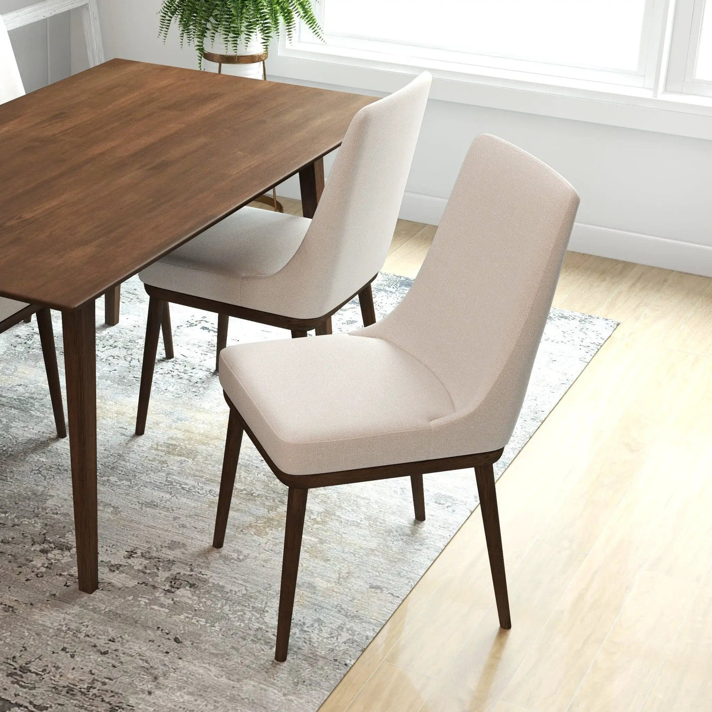 Kate - Mid-Century Modern Dining Chair (Set of 2) by HouseOfZazla