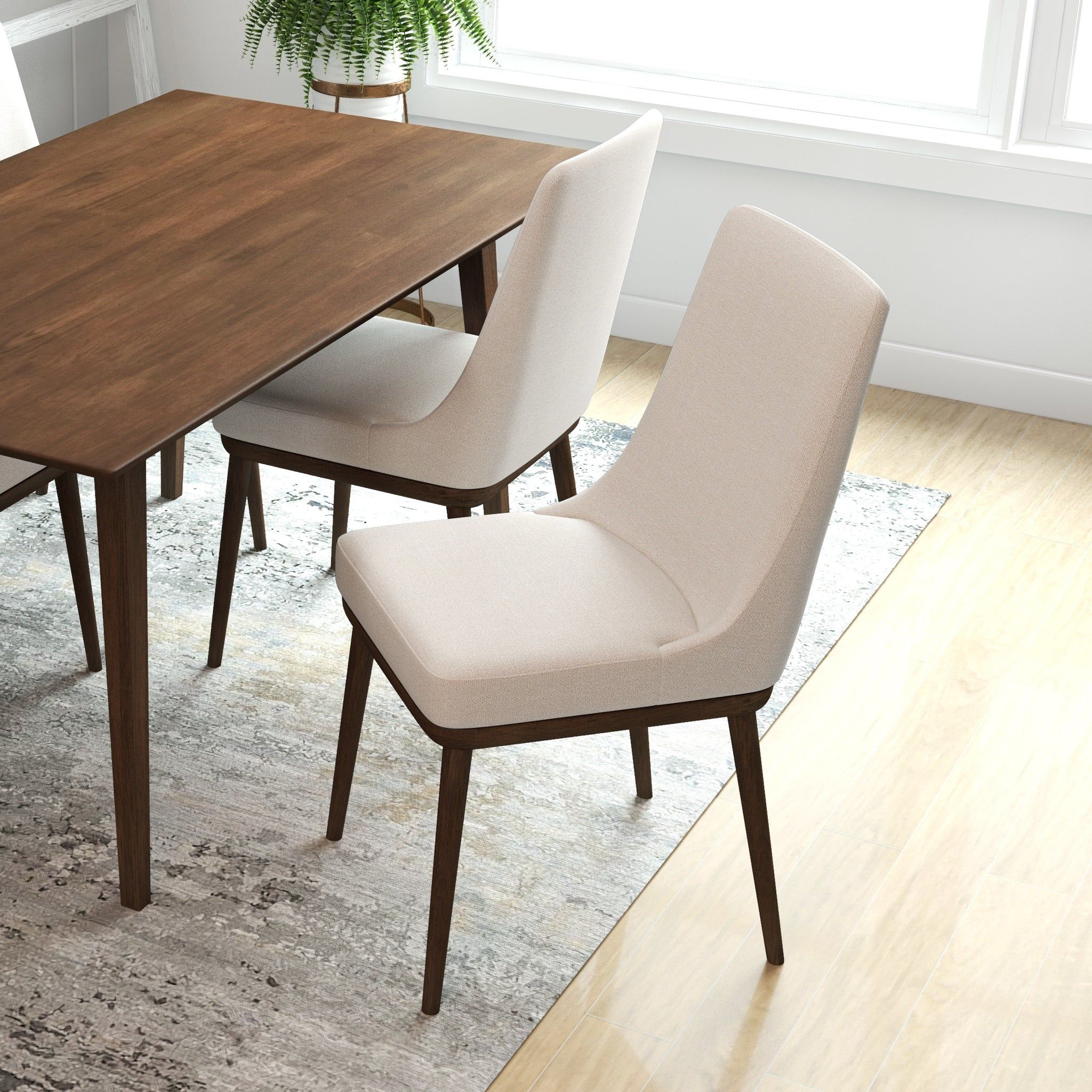 Kate - Mid-Century Modern Dining Chair (Set of 2) by HouseOfZazla