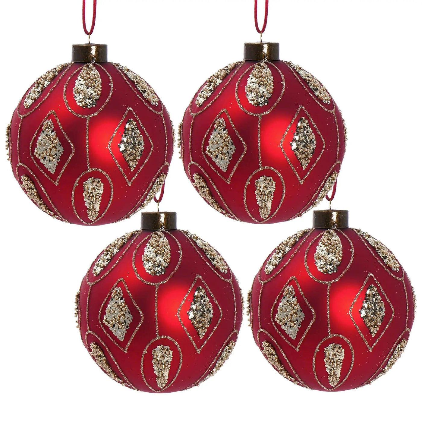 Christmas Ball, Decorative Hanging Ball Christmas Tree Ornaments For Holiday Decorations by HouseOfZazla