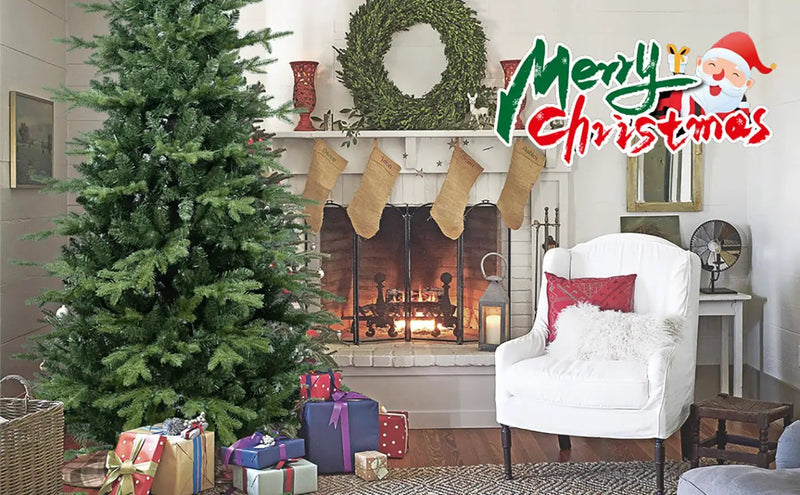 4FT Green PVC and PE Christmas Tree with 919 Tips by HouseOfZazla