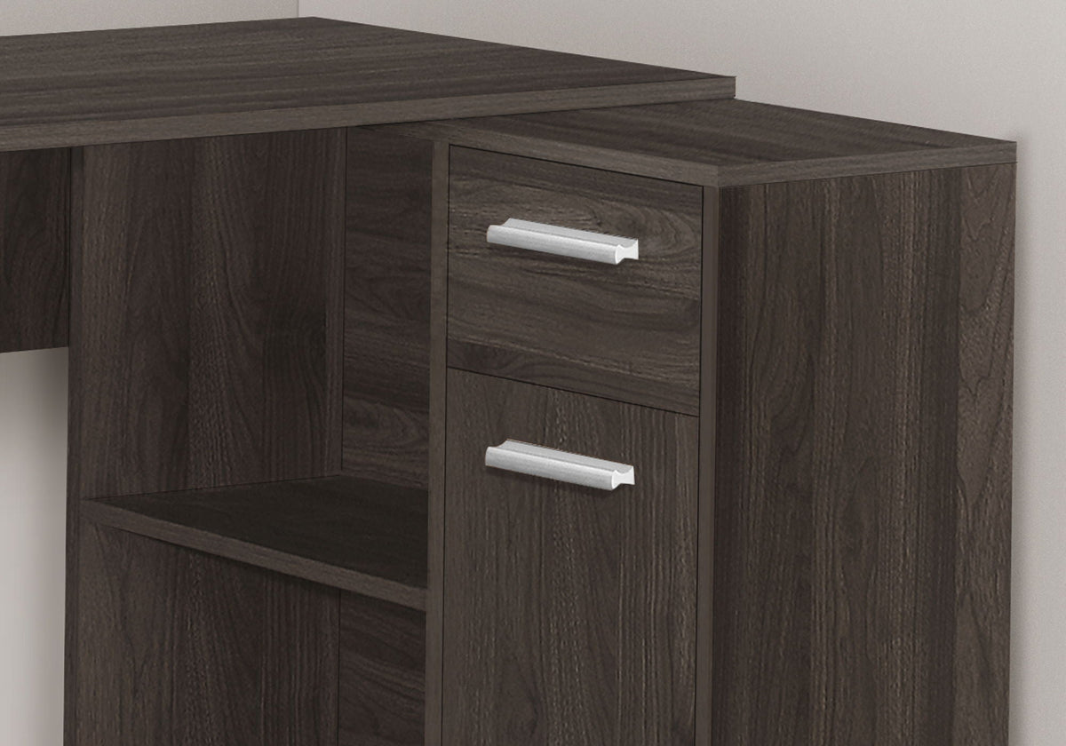 L-Shaped Computer Desk with Storage Drawers - Multiple Colors, photo 20 of 20