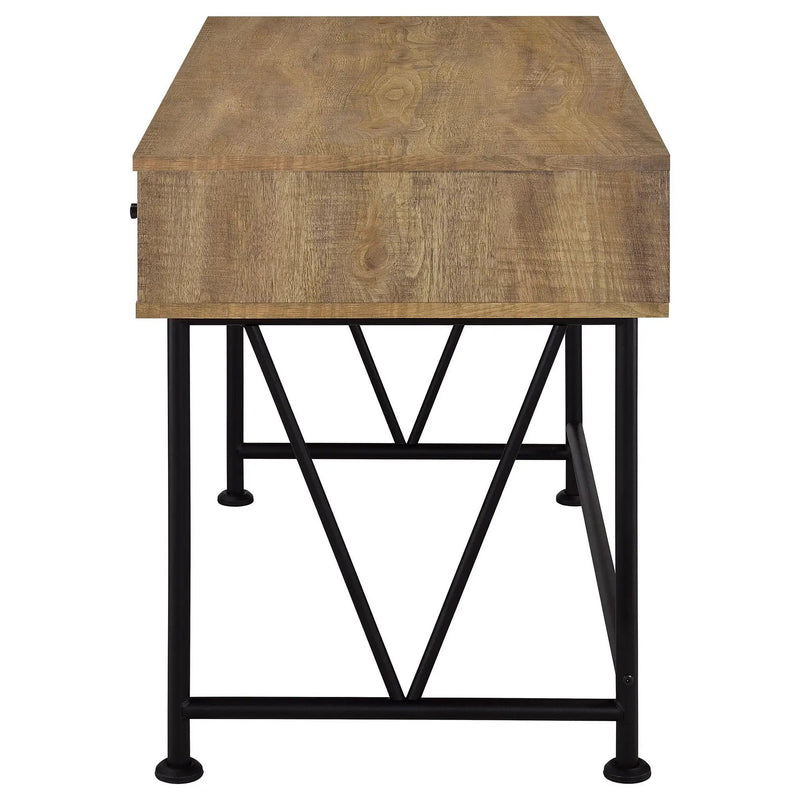Analiese 47-inch 3-drawer Writing Desk Mango by Unique Piece Furniture