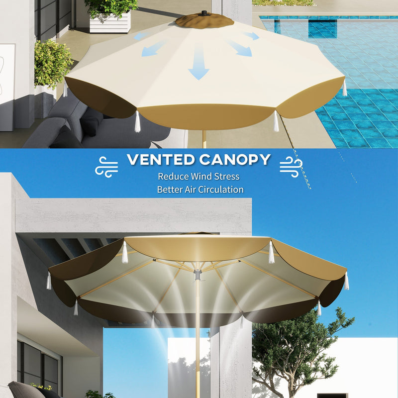 Vented Patio Table Umbrella by HouseOfZazla