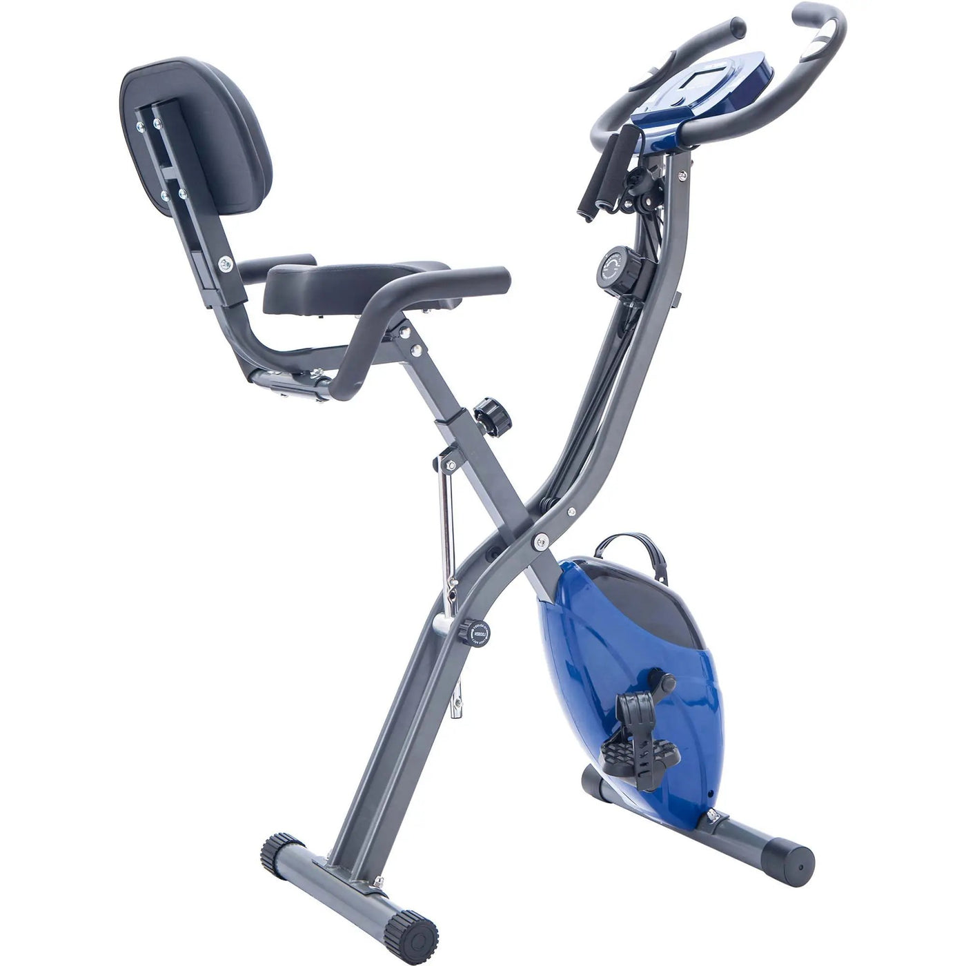 Exercise Bike Folding Stationary Bikes For Home With 16 Level Magnetic Resistance by HouseOfZazla