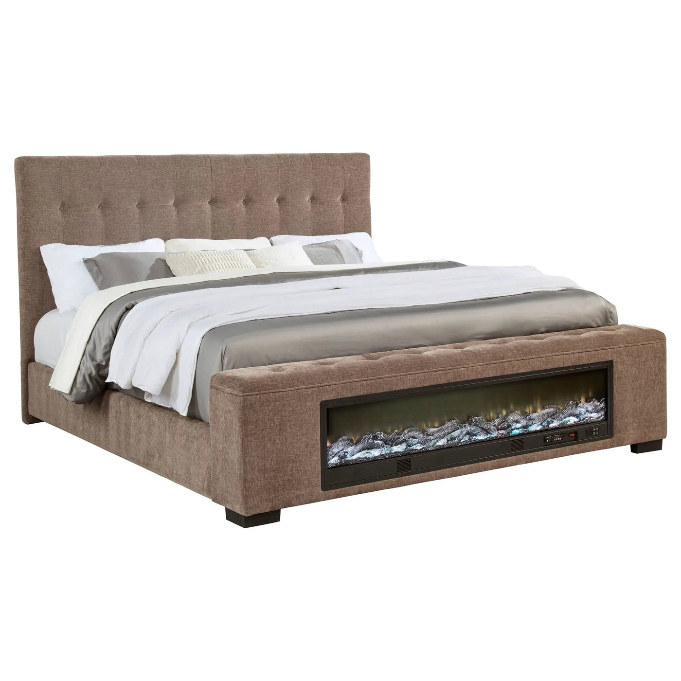 Crombie - Bed With Visual Flame Feature by HouseOfZazla