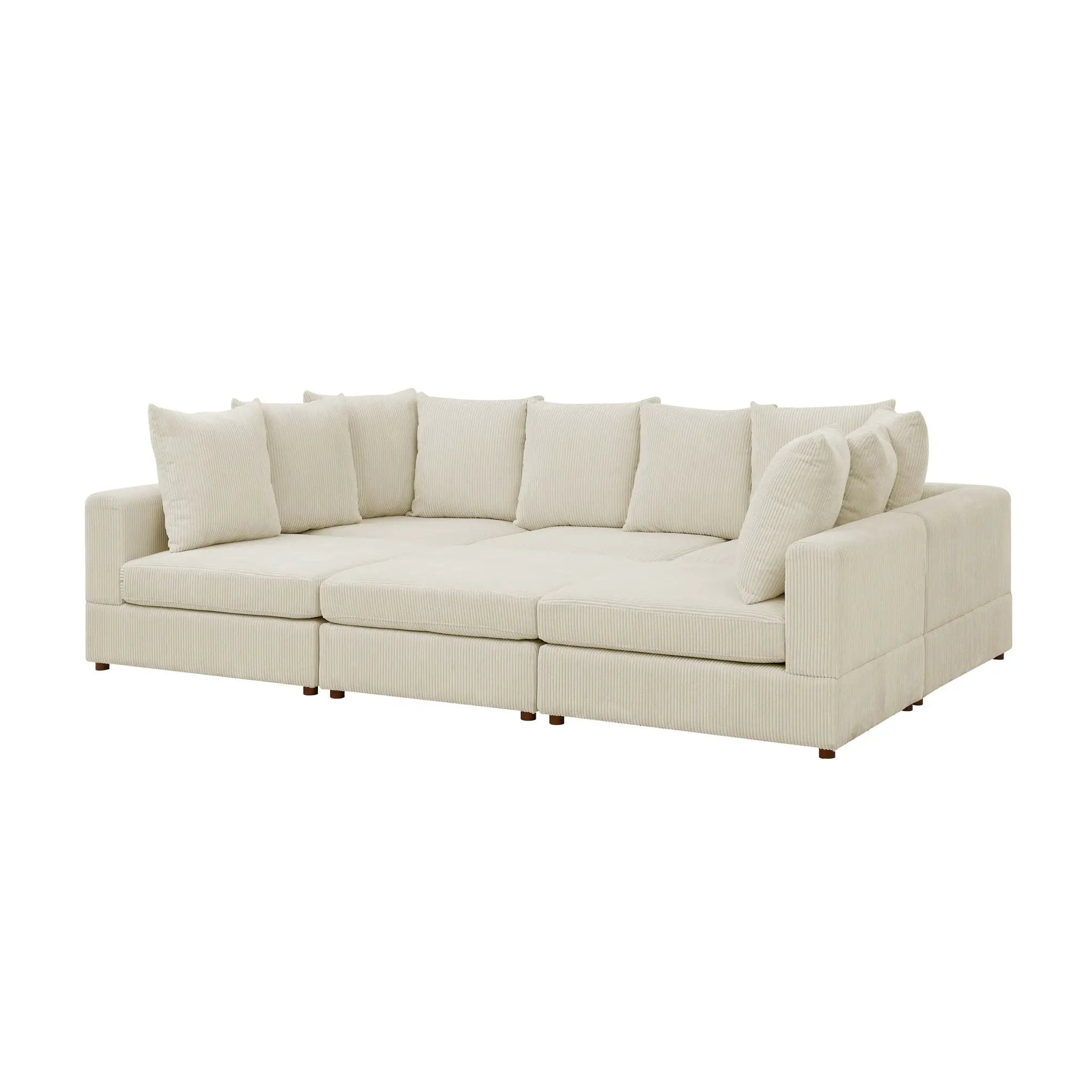 Haven - 6 Piece Modular Sectional by HouseOfZazla