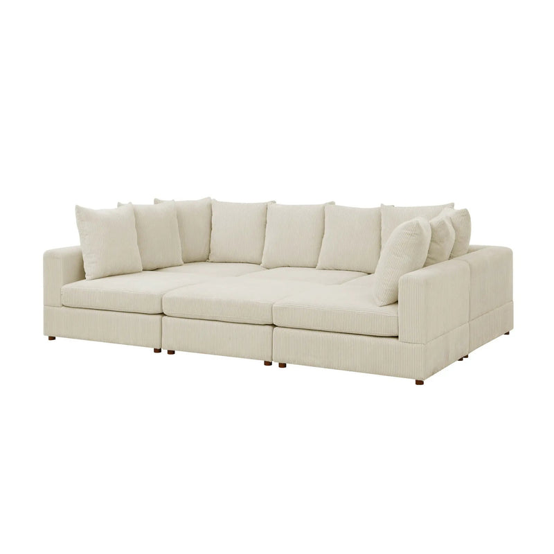 Haven - 6 Piece Modular Sectional by HouseOfZazla