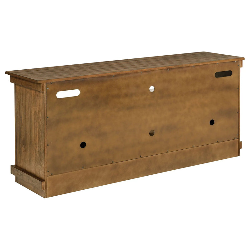 Payne 60-inch TV Stand Media Console Distressed Brown by Unique Piece Furniture