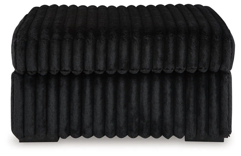 Midnight-Madness - Oversized Accent Ottoman by Unique Piece Furniture