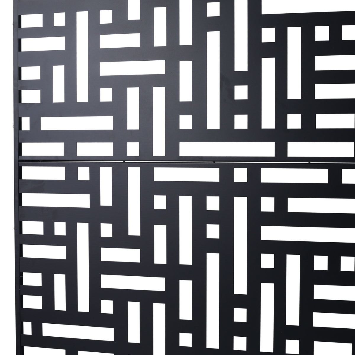 Decorative Freestanding Metal Privacy Screen For Indoor & Outdoor Use, photo 21 of 21