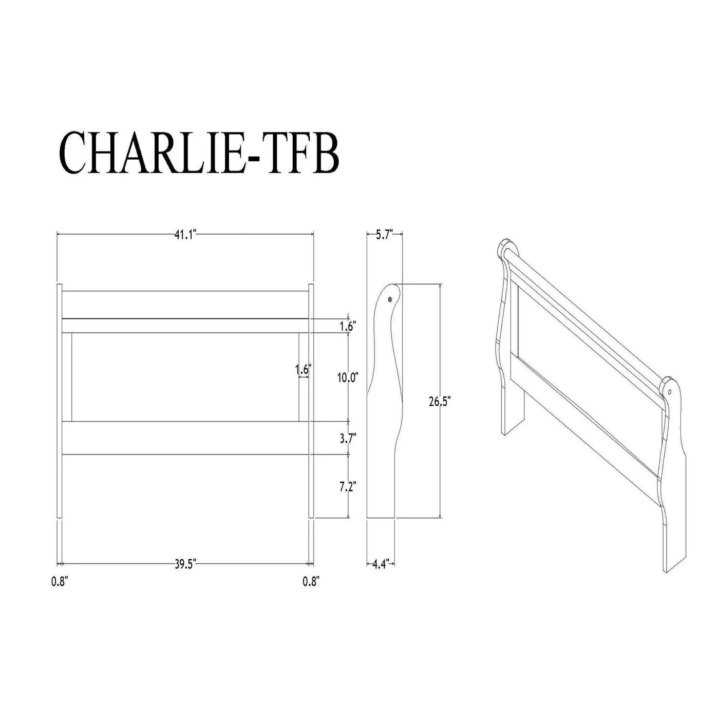 Charlston - Bed With LED by HouseOfZazla