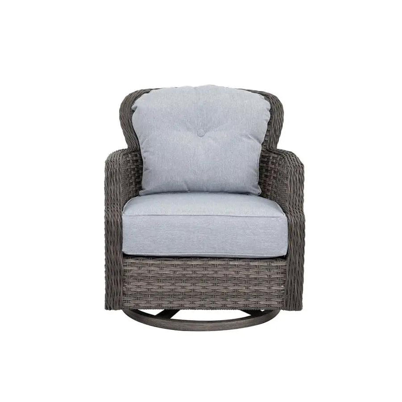 2 Tenaya Wicker Swivel Rocking Chair by Outdoor-USA®