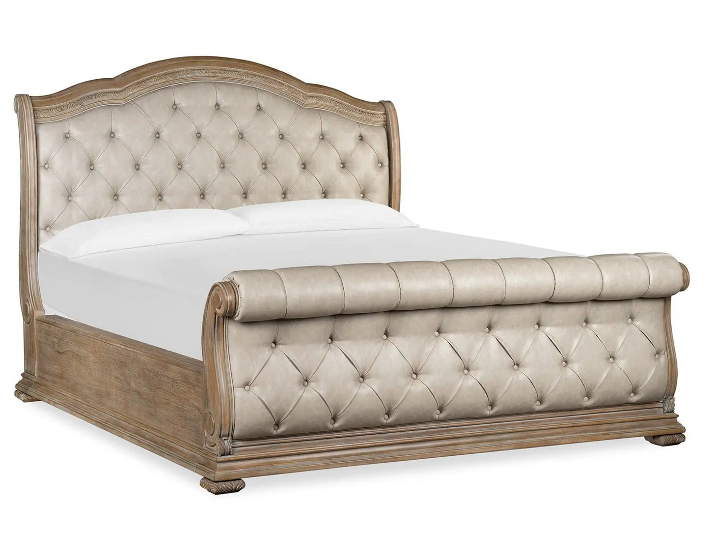 Marisol - Upholstered Sleigh Bed by Unique Piece Furniture