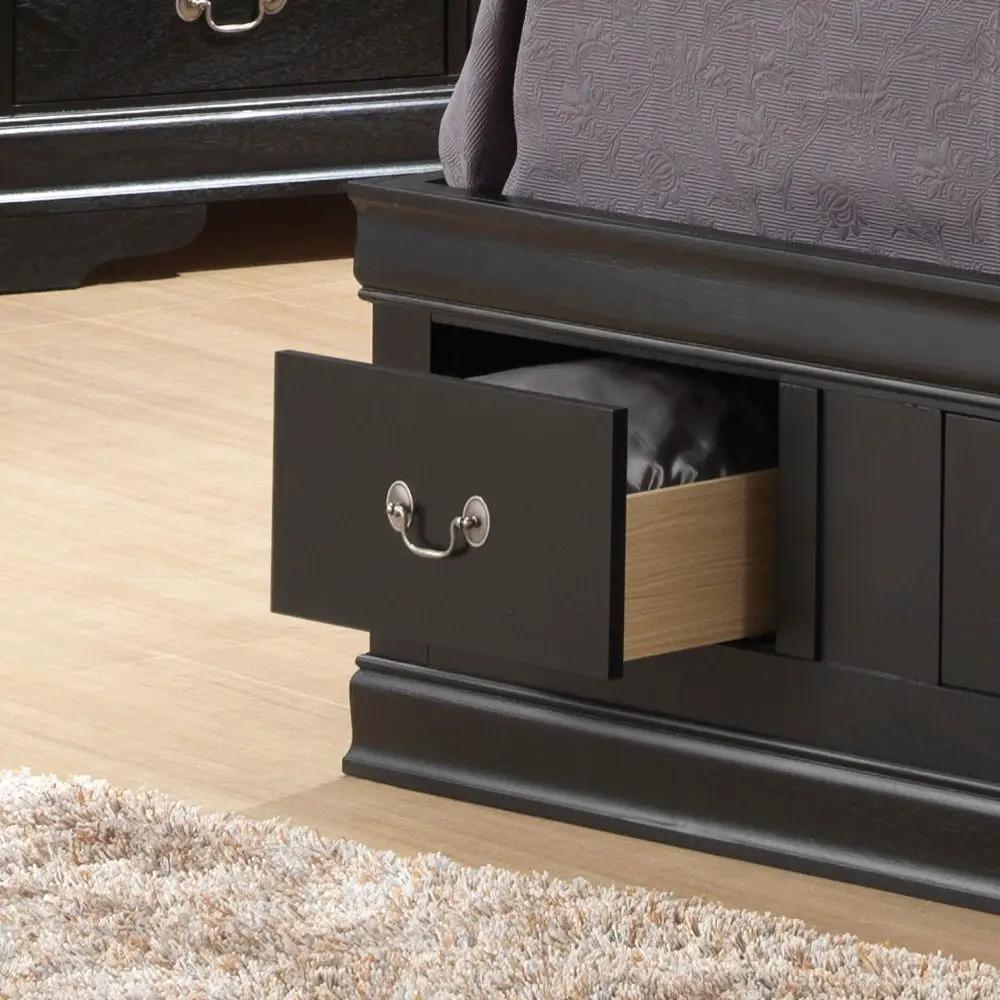 Traditional Style Bookcase Storage Bed by Unique Piece Furniture