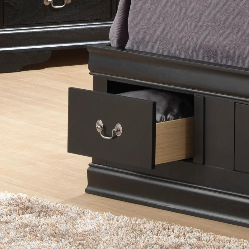 Traditional Style Bookcase Storage Bed by HouseOfZazla