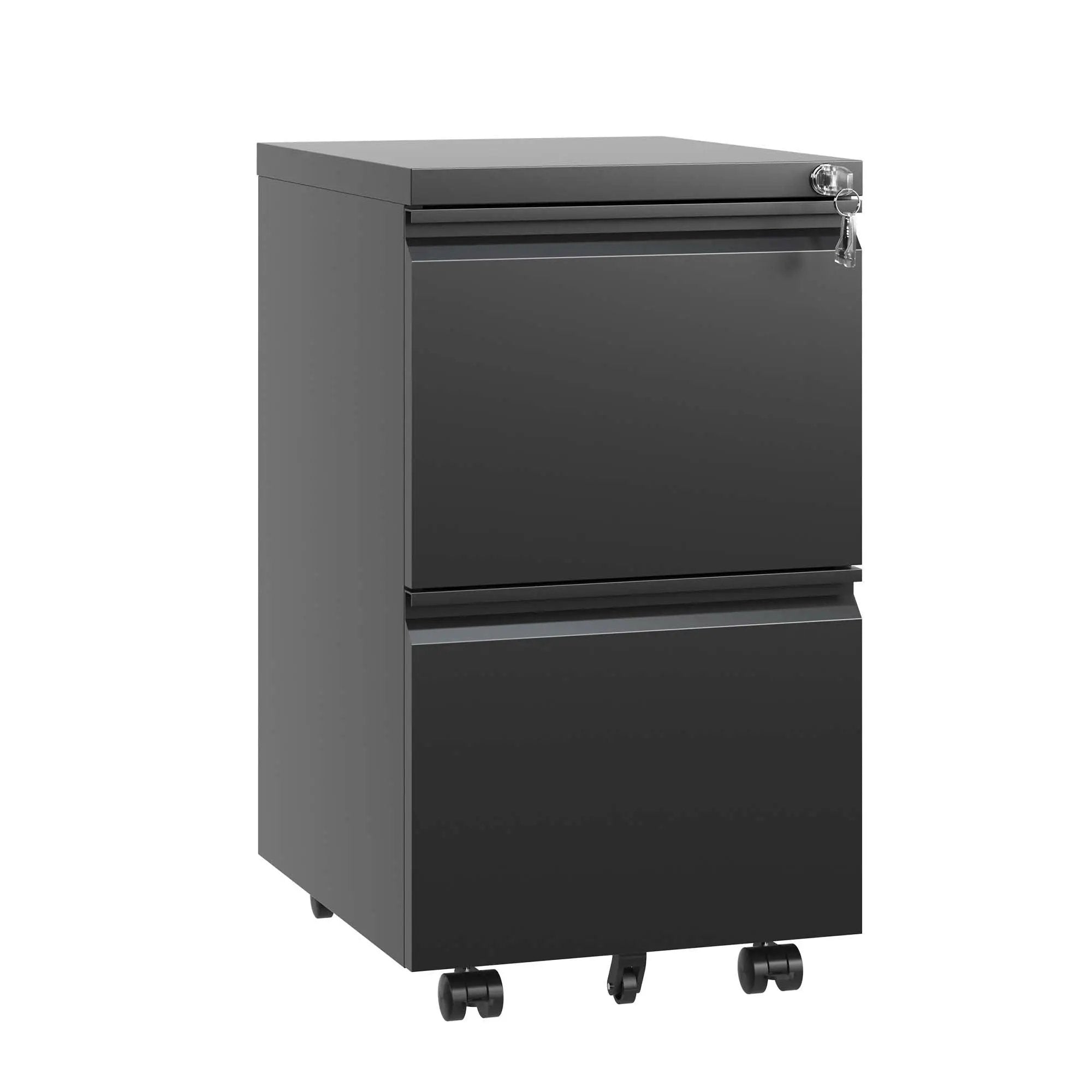 Metal Drawer Mobile File Cabinet With Lock For Home Office Organizer by HouseOfZazla