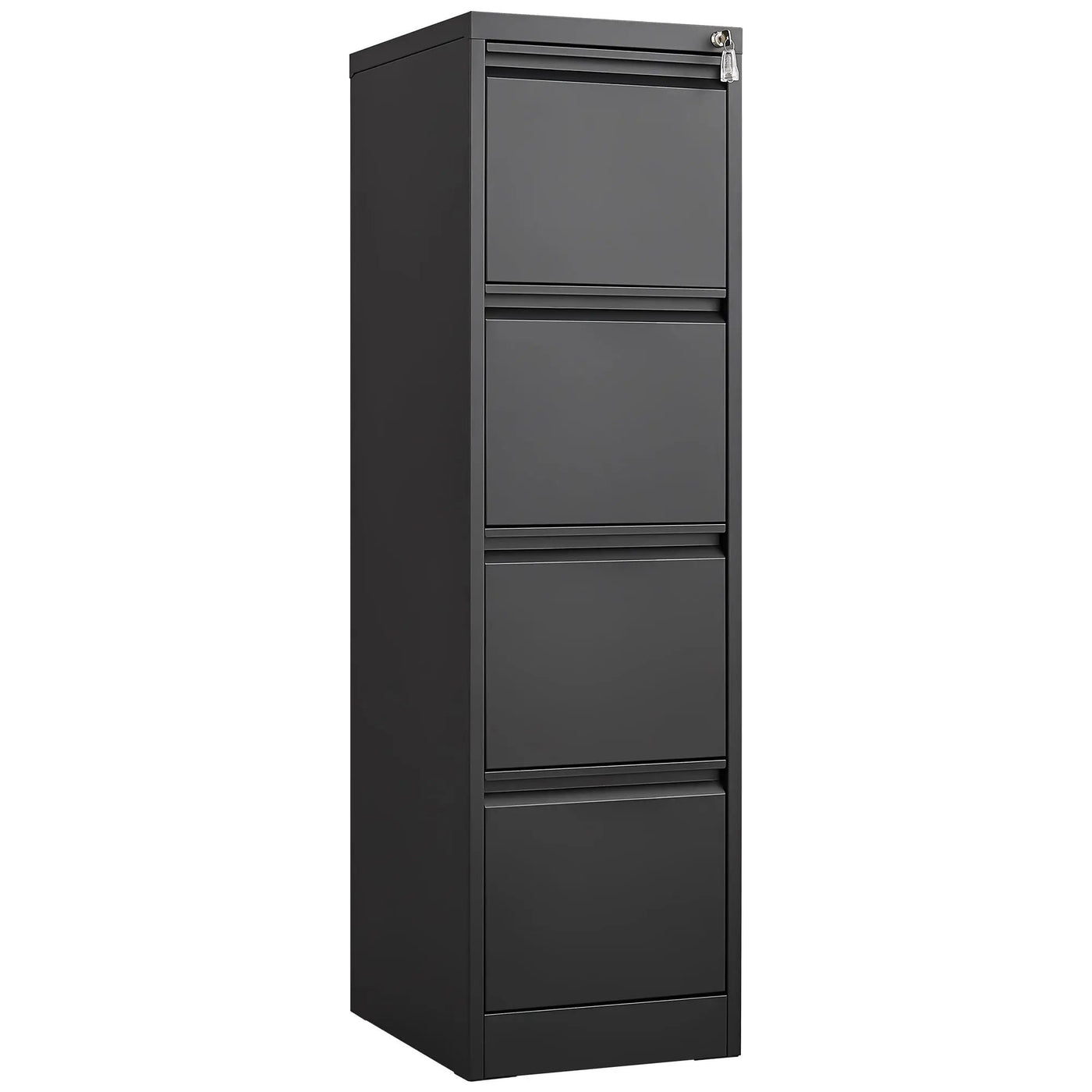 Durable Metal 3 Drawer File Cabinet With Lock For Office Storage by HouseOfZazla