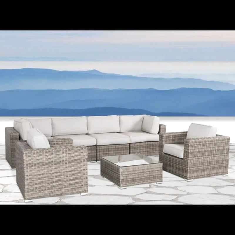 Stylish Entertainment Sectional Set, Outdoor Living by HouseOfZazla