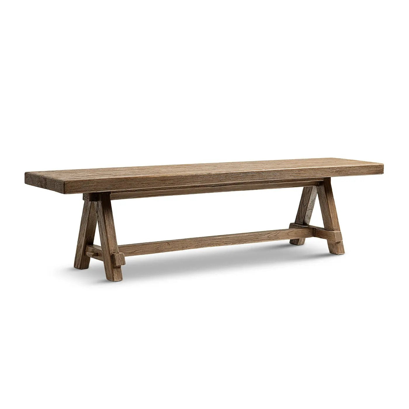 Hawthorne 72' Reclaimed Elm Trestle Dining Bench by HouseOfZazla