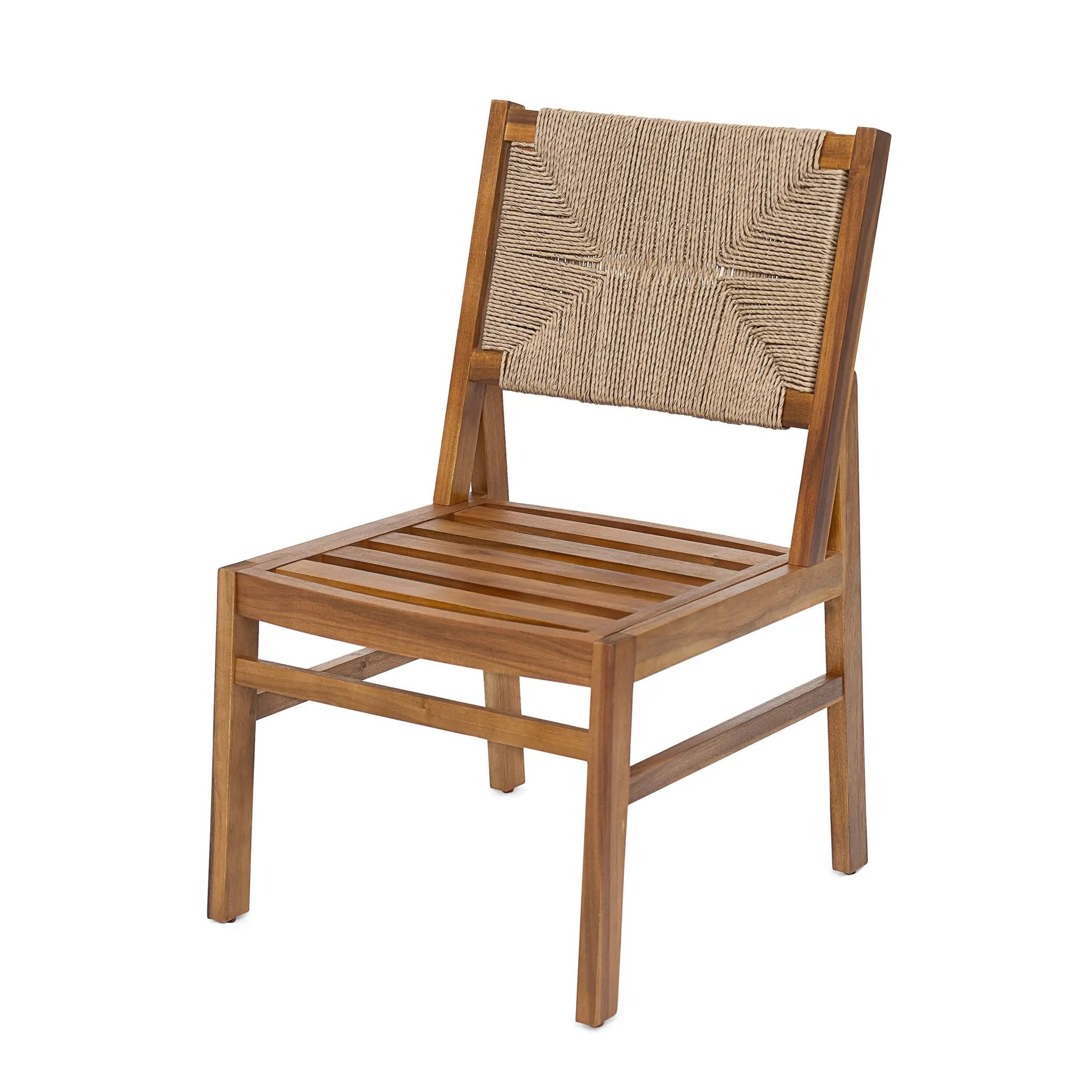 5 Piece Acacia Wood Outdoor Patio Dining Set by HouseOfZazla
