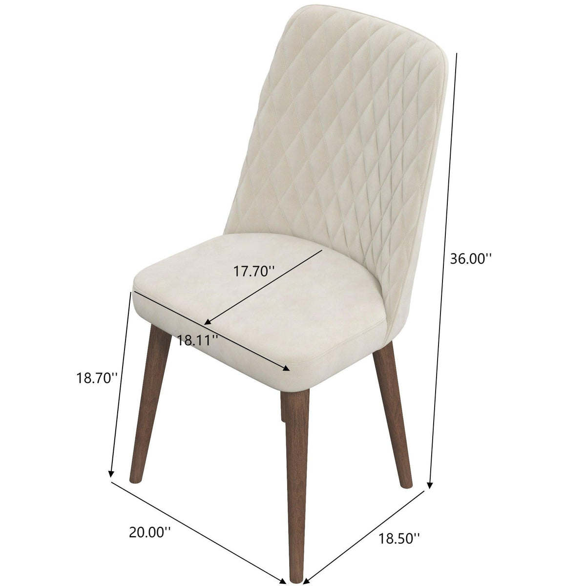 Katie - Mid-Century Modern Dining Chair (Set of 2), photo 28 of 28