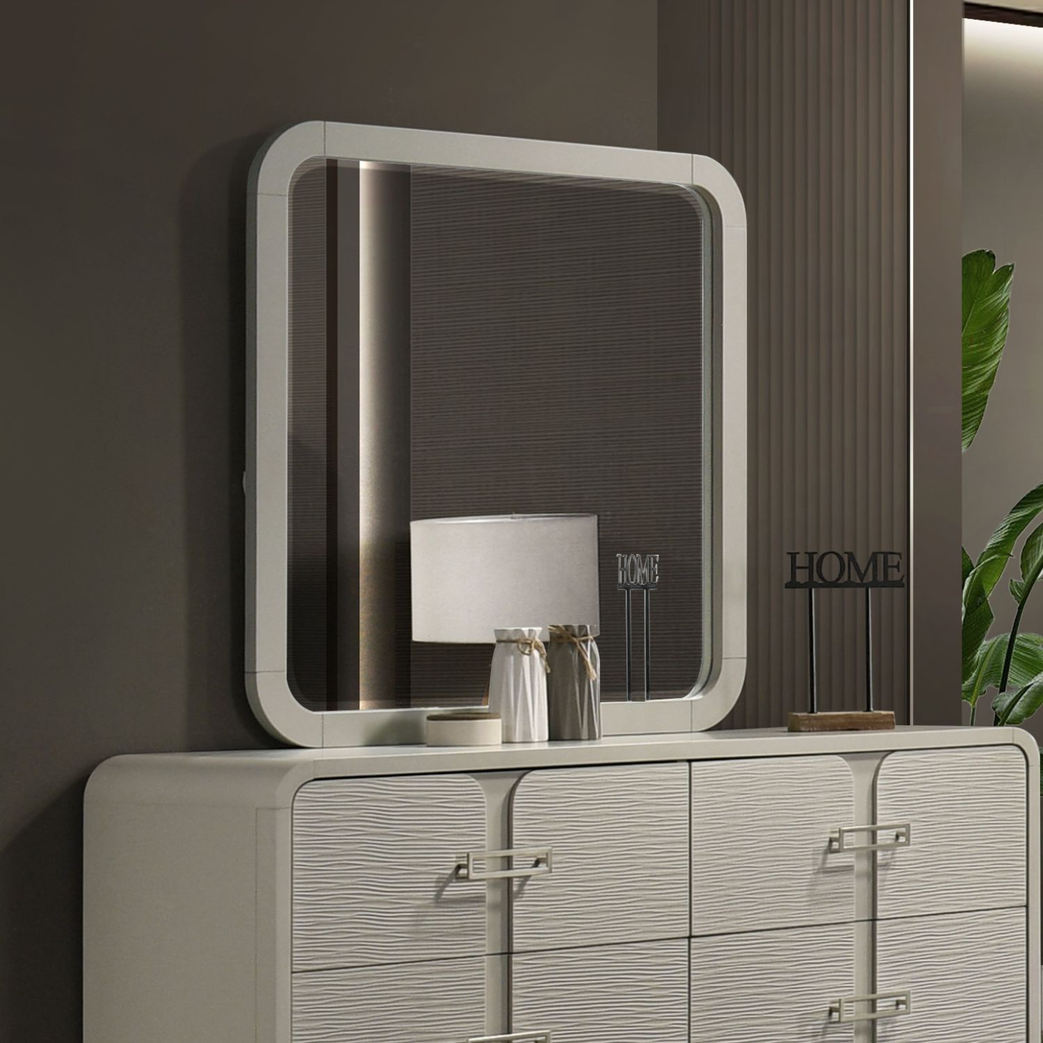 Aria - Mirror - Beige by HouseOfZazla