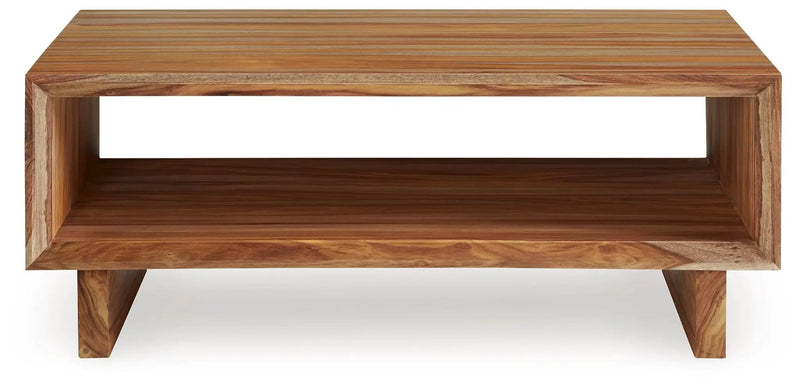Dressonni - Rectangular Cocktail Table - Brown by Unique Piece Furniture