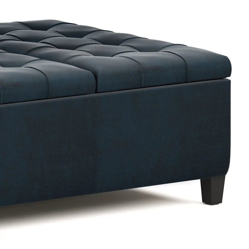 Harrison - Large Coffee Table Storage Ottoman by Unique Piece Furniture